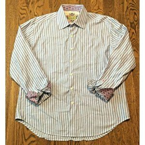 Robert Graham Long Sleeved Button Down Shirt Mens